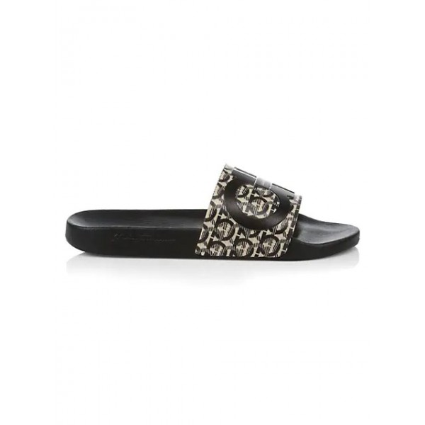 Salvatore Ferragamo GANCINI Groove Slides